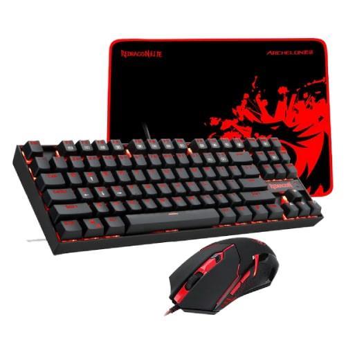 باندل ماوس, کیبورد و پد ماوس ردراگون مدل K552BA2 Redragon K552BA2 Gaming Keyboard and Mouse